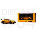 Minichamps X Tarmac Works 1:64 Porsche 911 (992) GT3 RS – Signal Yellow – Collab64