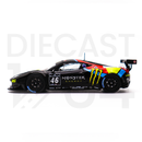 Tarmac Works 1:64 Ferrari 458 Italia GT3 Blancpain Endurance Series 2012 – MONZA V. Rossi / A. Salucci / A.Ceccato – Hobby64 driver side