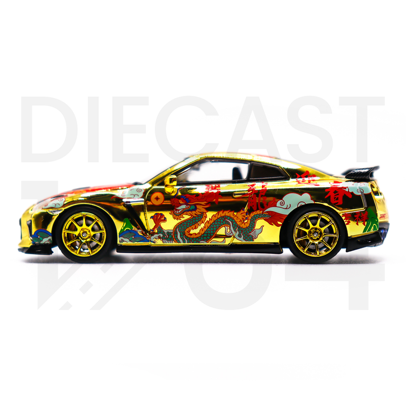 NISSAN GT-R (R35) Year Of The Dragon Special Edition 2024 Chinese New Year Edition driver side door