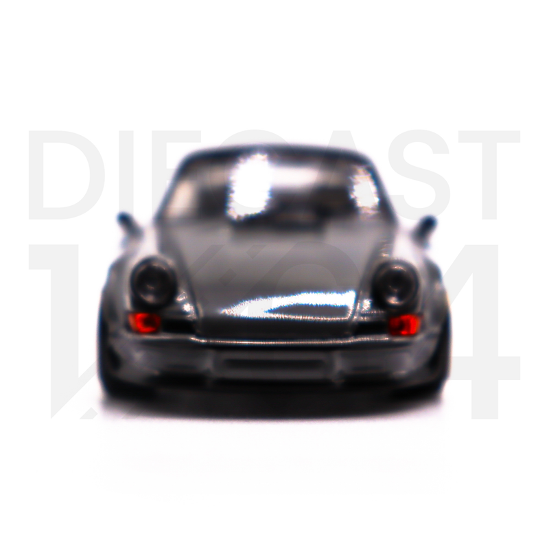 Tarmac Works 1:64 RWB Backdate Grey front hood and headlights