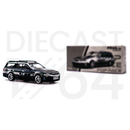 Pop Race 1:64 Nissan Stagea  Silver Chrome
