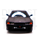 NISSAN SKYLINE GT-R (R32) Matt Black The Diecast Company Special Edition Limited Quantity Production front bumper and intercooler