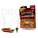 Johnny Lightning 1:64 Lowriders 1965 Chevrolet El Camino with American Diorama Figure Limited 3,600 Pieces – Mijo Exclusives