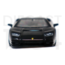 Mini GT 1:64 Lamborghini Countach LPI 800-4 – Nero Maia – LHD – MiJo Exclusives front bumper and emblem
