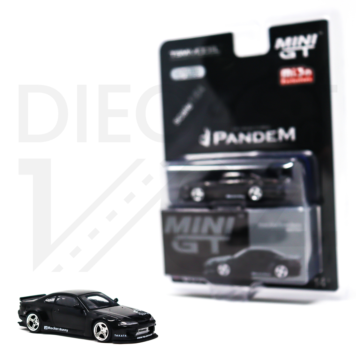 mini gt nissan S15　Silvia 4台セット Diecast 164 | Mini GT Nissan S15 Rocket Bunny – Black Pearl