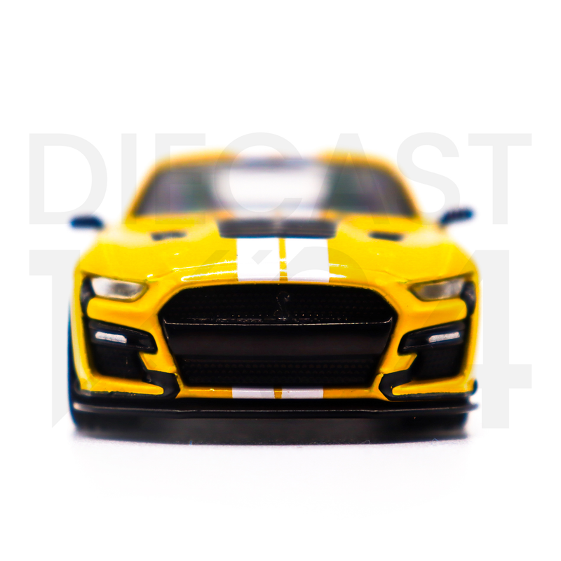 Mini GT 1:64 Shelby GT500 Dragon Snake Concept – Yellow – Mijo Exclusives MGT00535 front bumper