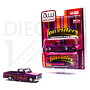 Auto World 1:64 1983 Chevrolet Silverado Pickup Lowriders Limited 4,800 Pieces – Purple – Mijo Exclusives CP8026