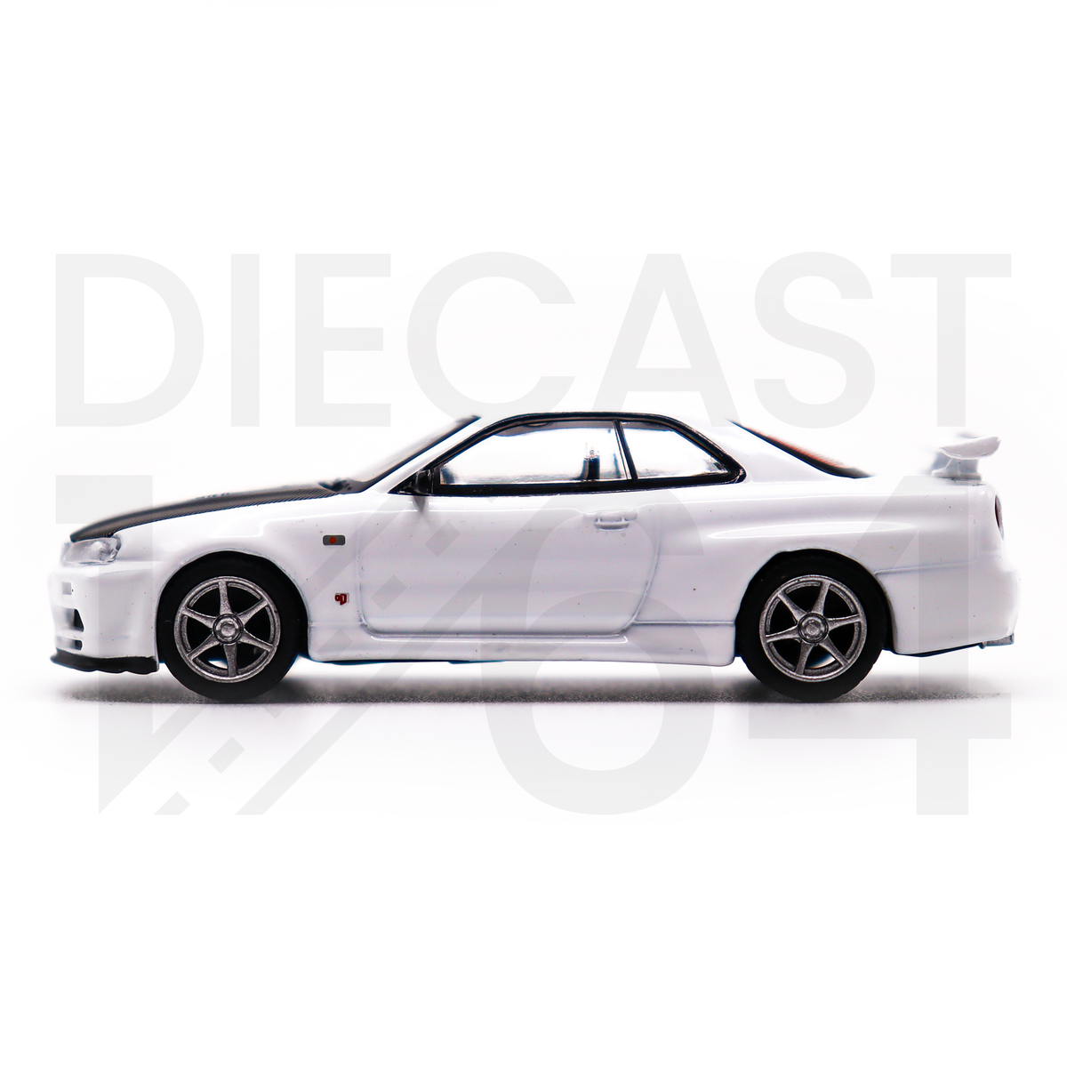 Diecast 164 | Mini GT Nissan Skyline R34 V-Spec II N1 White