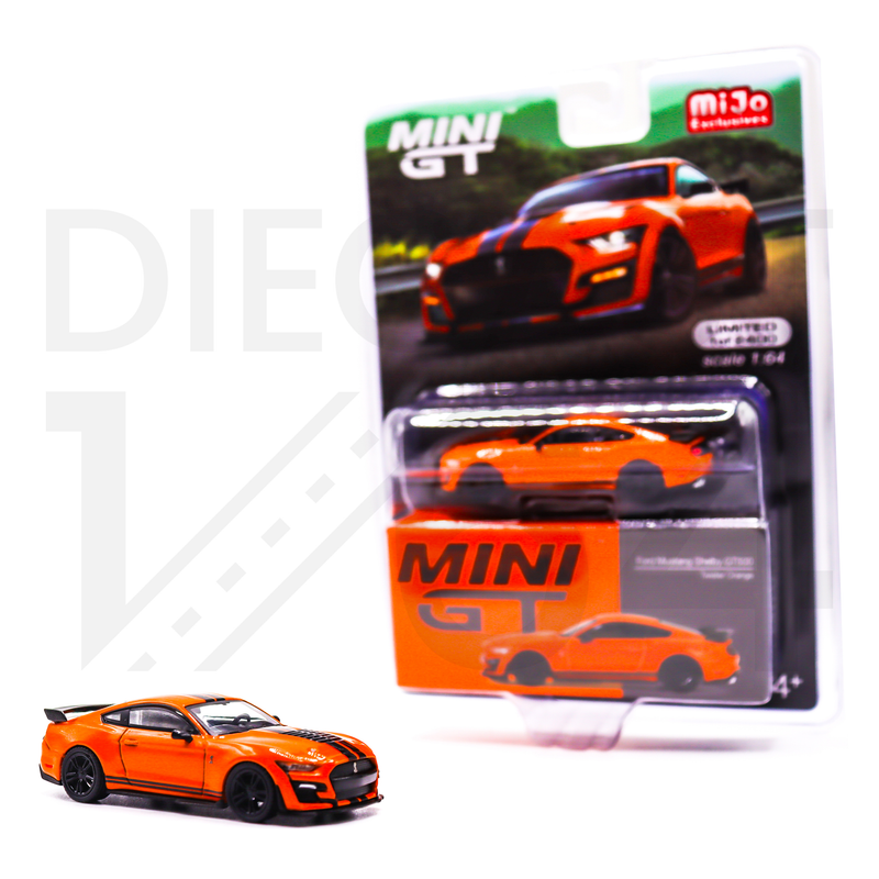 Mini GT 1:64 Ford Mustang Shelby GT500 (Twister Orange) – MiJo Exclusives USA MGT00505