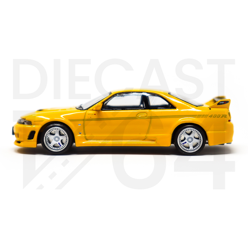 Pop Race Yellow Nissan GT-R Nismo 400R Prototype driver side door