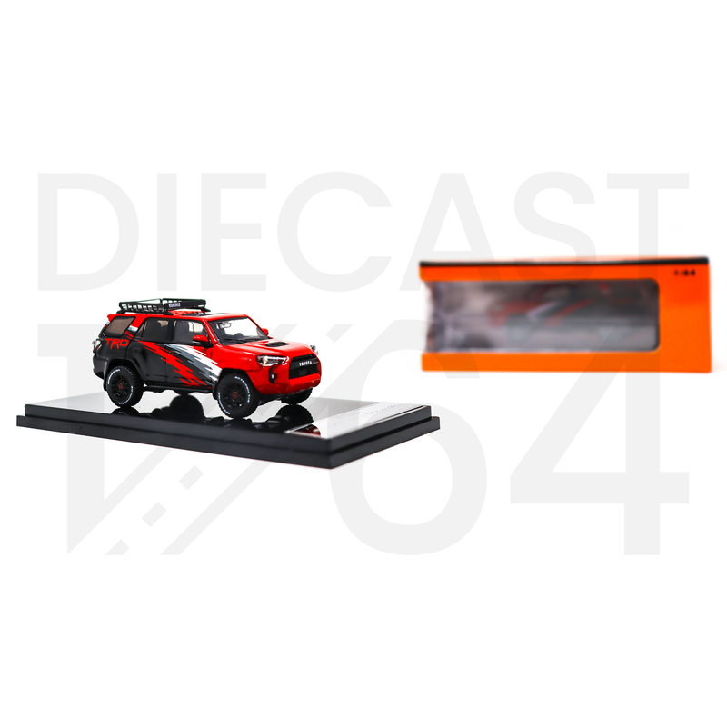 GCD 1:64 Toyota 4Runner TRD Pro Special Limited Edition – Red with Graphics
