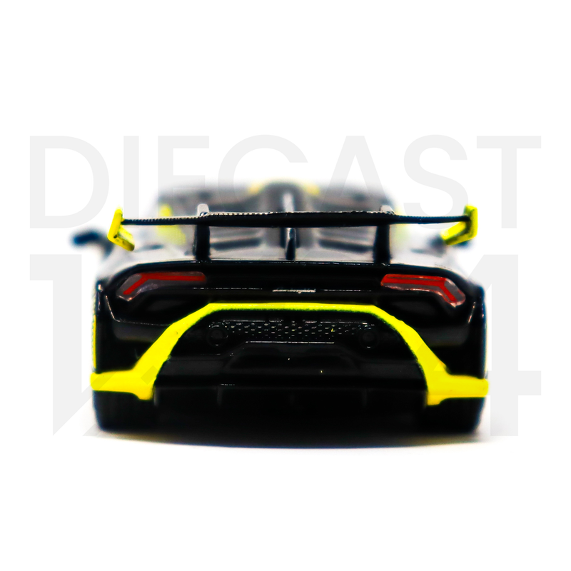 Mini GT 638 Lamborghini Huracán STO - Nero Noctis rear bumper and spoiler