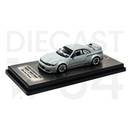 NISSAN SKYLINE GT-R (R33) "Pandem / Rocket Bunny" Cement Grey Matte on display base