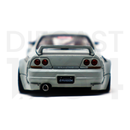 NISSAN SKYLINE GT-R (R33) "Pandem / Rocket Bunny" Cement Grey Matte rear bumper and tail lights