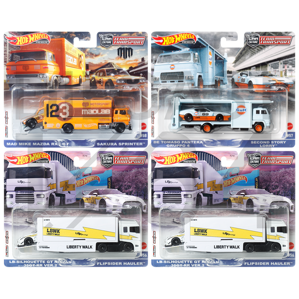 Diecast 164 Hot Wheels Team Transport 44 Nissan Skyline