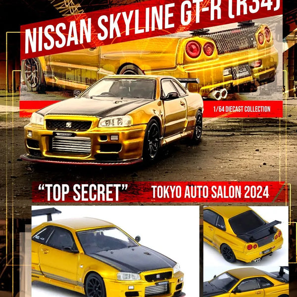 Diecast 164 | Inno64 Nissan R34 Malaysia Diecast Expo 2024