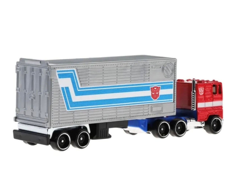 Hot Wheels 2024 Track Fleet Transformers Optimus Prime trailer and wheels