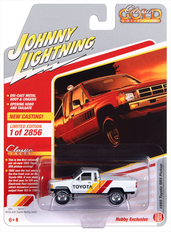 JOHNNY LIGHTNING CLASSIC GOLD 1985 TOYOTA SR5 TRD PICKUP