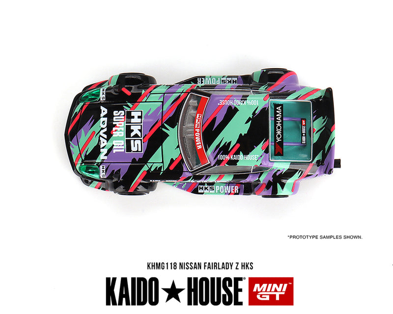 Kaido House x Mini GT 1:64 Nissan Fairlady Z HKS rooftop