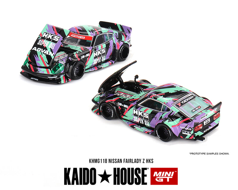 Kaido House x Mini GT 1:64 Nissan Fairlady Z HKS