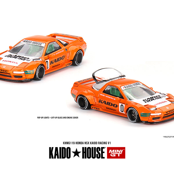 街道ハウス Honda NSX Kaido Racing V1 チェイス Kaido House x Mini GT 1:64 Honda NSX Kaido Racing V1 Kaido