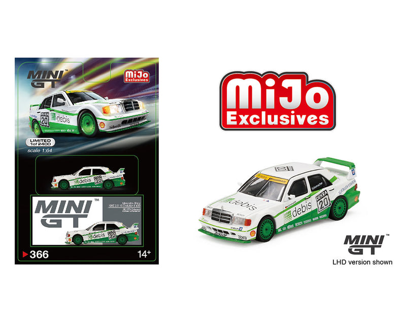 Mini GT 1:64 Mercedes-Benz 190E 2.5 16 Evolution II 1991 DTM Zakspeed