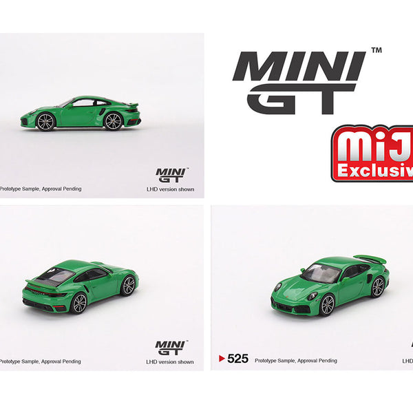ミニカー MINI GT Porsche 911 Turbo S Python Green Mini GT Porsche 911 Turbo S Python Green 1:64 | eBay