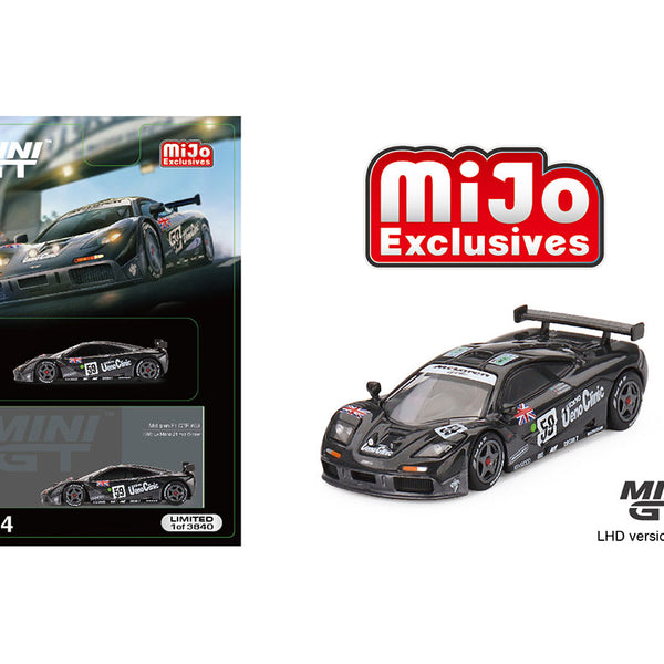 McLaren F1 GTR 24h Du mans 1995 ミニカー Mclaren F1 Gtr #59 1995 Le Mans 24 Hr Winner (Weathered) 1