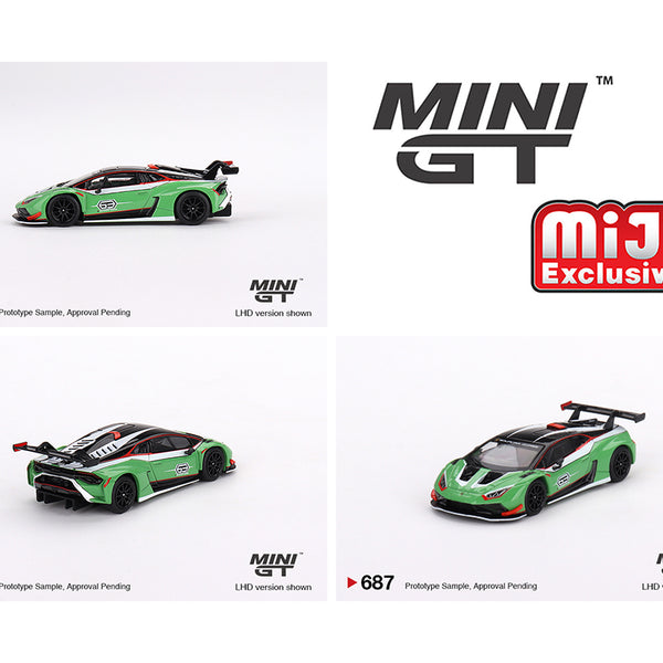 Diecast 164 | Mini GT Lambo Huracán GT3 EVO2 Presentation