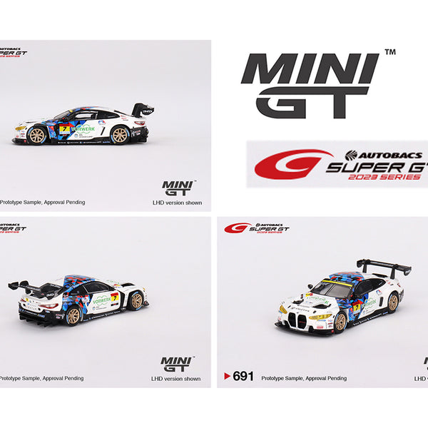 ミニカー MINI GT BMW M4 GT3 #7 \"Studie BMW M4\" MINI GT 1/64 BMW M4 GT3 SUPER GTシリーズ 2022 #7 BMW Team