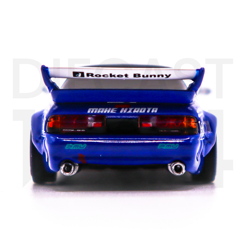 Tarmac Works 1:64 Pandem Mazda RX-7 FC3S Drift rear bumper and spoiler