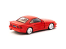 Tarmac Works 1/64 Mercedes-Benz SL 500 Koenig Specials - Red - GLOBAL64 spoiler and exhaust