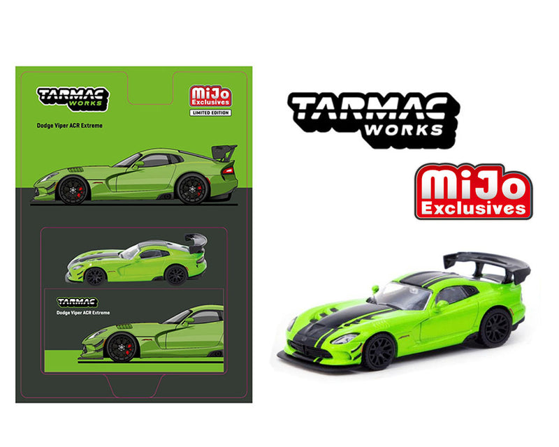 (Pre-Order) Tarmac Works Dodge Viper ACR Extreme Green Metallic – Global64