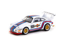 Tarmac Works 1:64 Schuco Porsche 911 RSR Martini Racing White driver side door