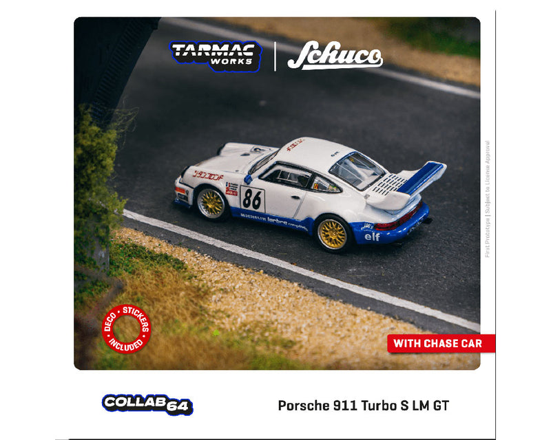 Tarmac Works 1:64 Schuco Porsche 911 Turbo S LM GT Suzuka 1000km 1994