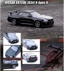 Inno64 Nissan Skyline GT-R R34 V-Spec II - Black