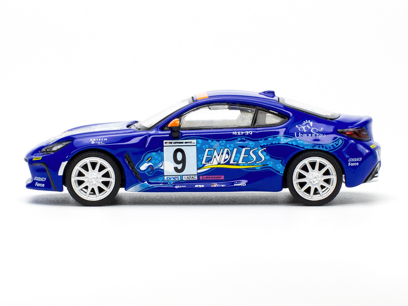 Pop Race Toyota GR86 Endless - Blue Driver Side