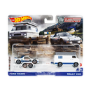 Hot Wheels Team Transport Ford RS200 with Rally Van
