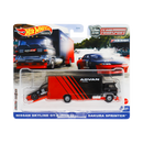 Hot Wheels Team Transport Nissan Skyline R32 with Sakura Sprinter