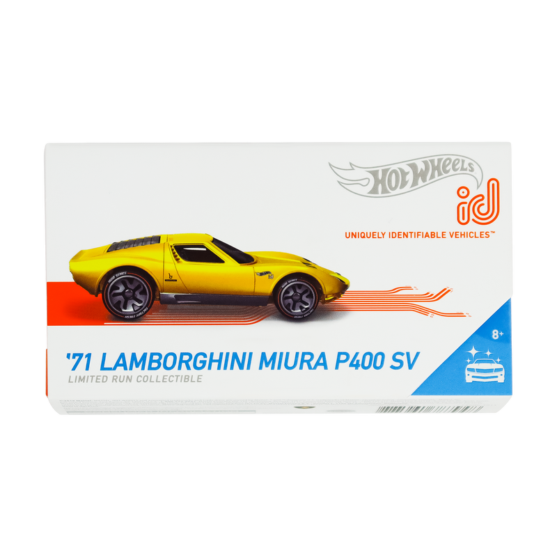 Hot Wheels ID Car 71 Lamborghini Miura P400