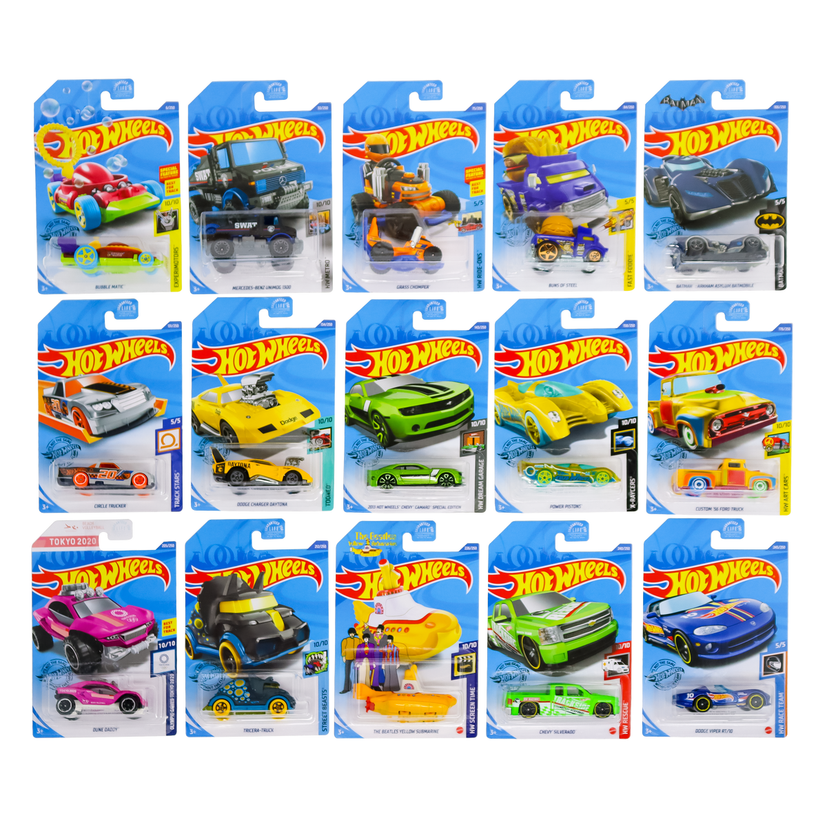 Diecast 164 | Hot Wheels 2020 Treasure Hunt Complete Set
