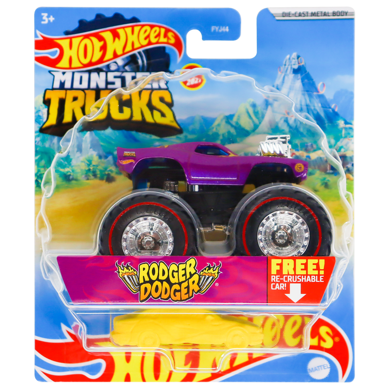 Hot Wheels Dodge Charger Monster Truck Treasure Hunt