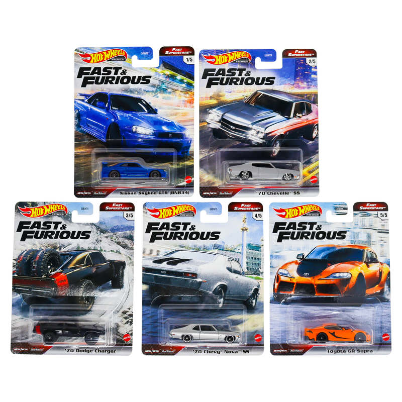 Hot Wheels Fast and the Furious - Fast Superstars