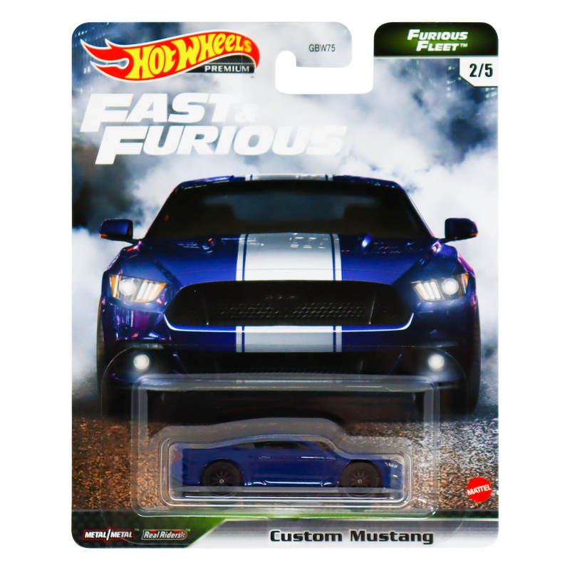 Hot Wheels Fast & Furious Custom Ford Mustang Premium Casting
