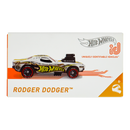 Hot Wheels Rodger Dodger ID Car in box. Number 3 of 5 in the 2019 HW Race Team Series