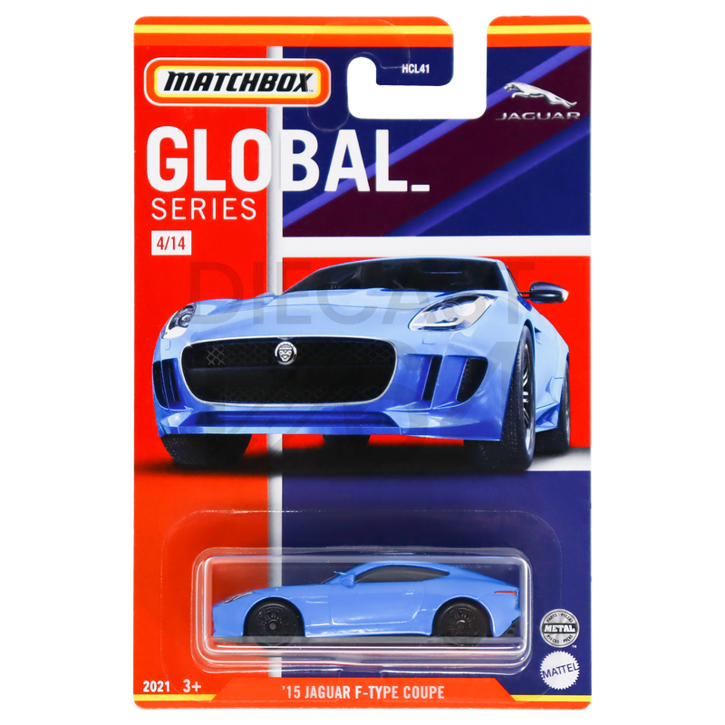 Matchbox Global Series 2021 Mix A '15 Jaguar F-Type Coupe