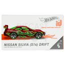 Hot Wheels Series 2 Boxed ID Car Nissan Silvia (S14) Drift Car