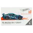 Hot Wheels Series 2 Boxed ID Car '95 Mazda RX-7 Drift