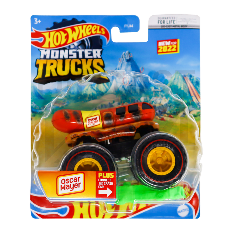 Hot Wheels Oscar Mayer Weiner Monster Truck Treasure Hunt