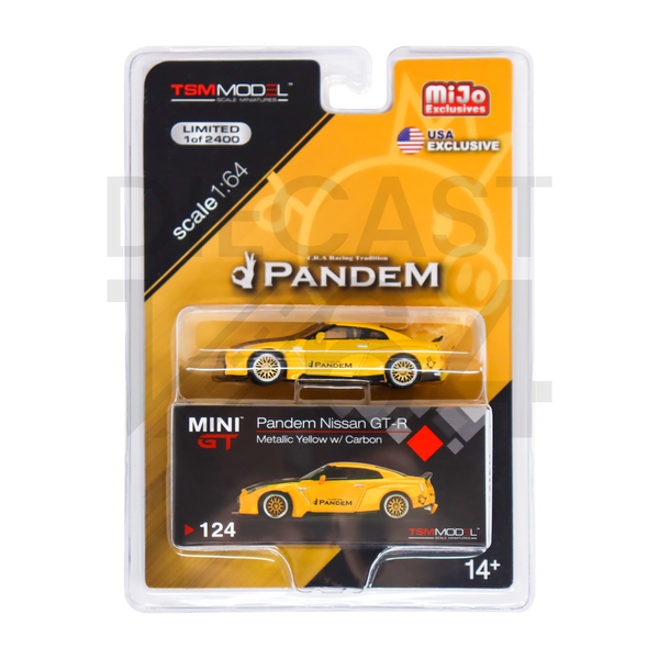Diecast 164 | Mini GT MiJo Exclusive USA Pandem Nissan R35